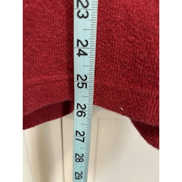 The Edge San Francisco 49ers Thermal Sweatshirt Top Size XL NFL Buttons Red/Gold - Picture 3 of 6